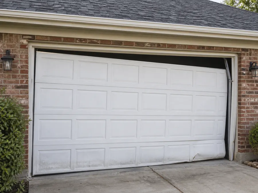 Before garage door repair in Richardson TX